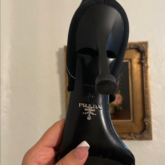 Prada Heels 🖤 - Picture 6 of 7